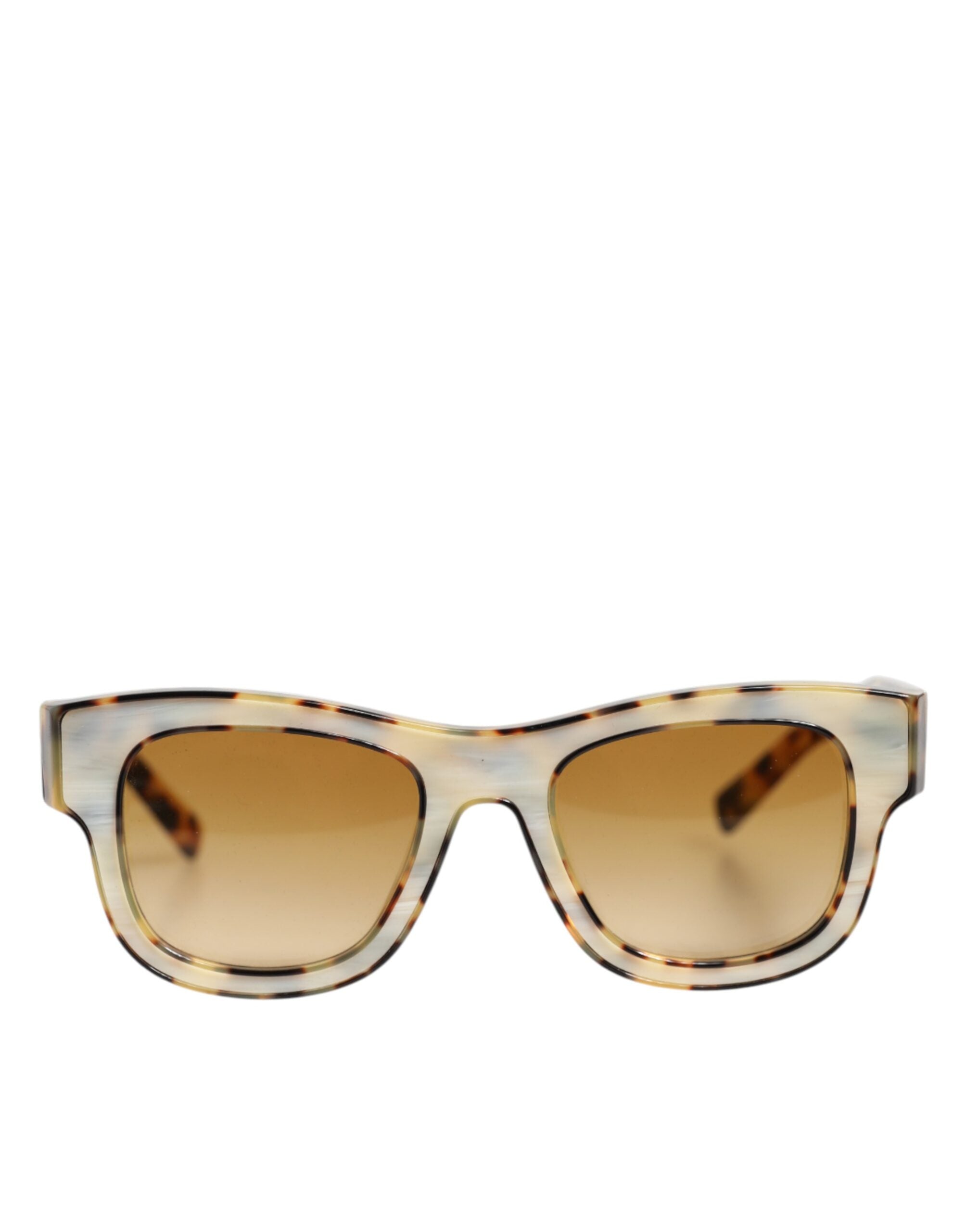 DG4379F White Tortoiseshell Gradient Acetate Shades Sunglasses - ventzia