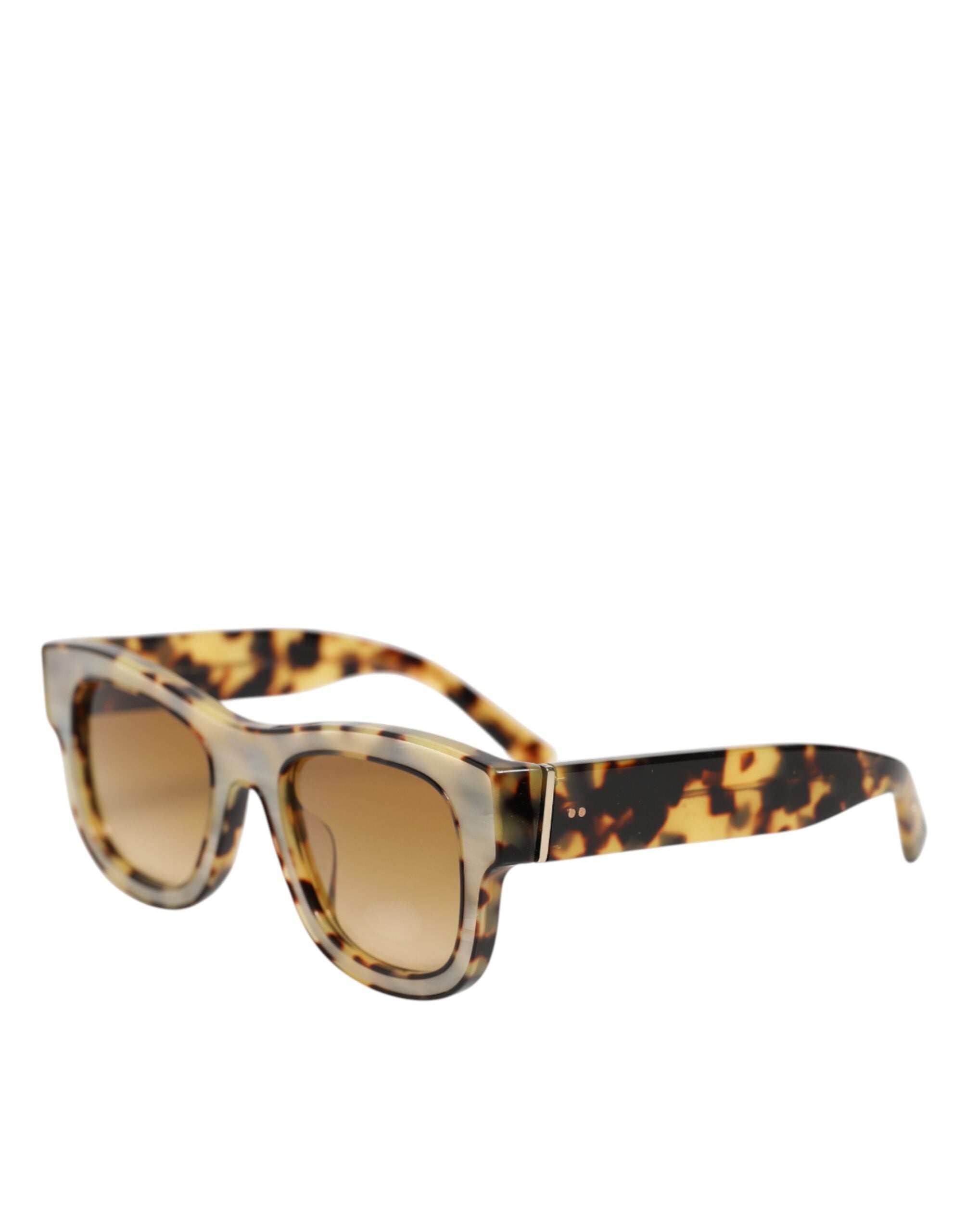 DG4379F White Tortoiseshell Gradient Acetate Shades Sunglasses - ventzia