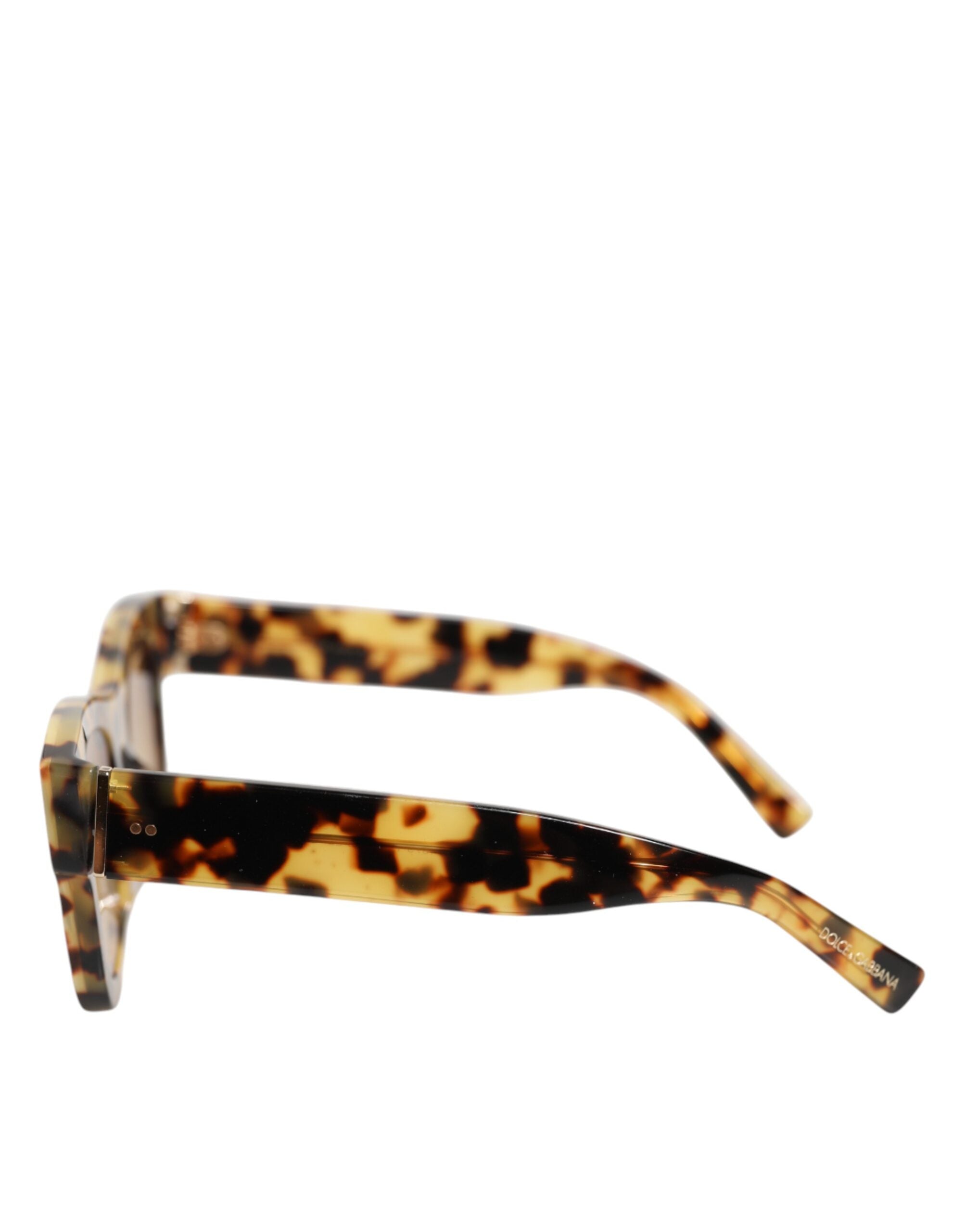 DG4379F White Tortoiseshell Gradient Acetate Shades Sunglasses - ventzia