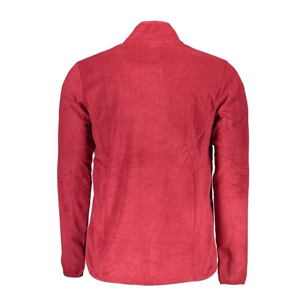 Red Polyester Sweatshirt - ventzia