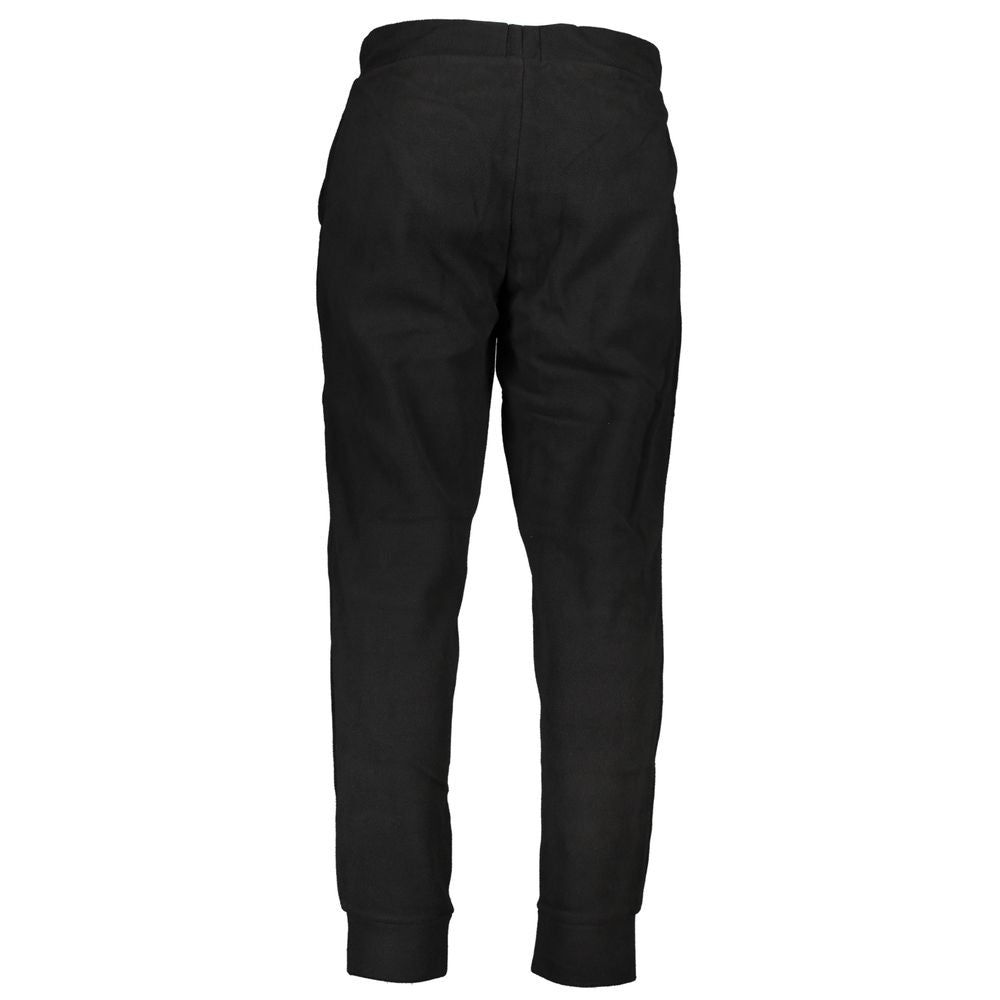 Black Polyester Men's Sweatpant - ventzia