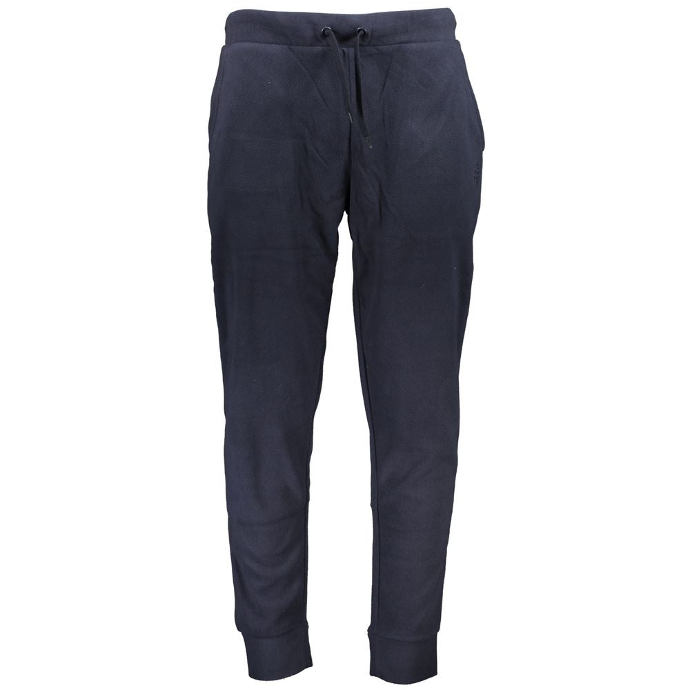 Blue Polyester Men's Sweatpant - ventzia