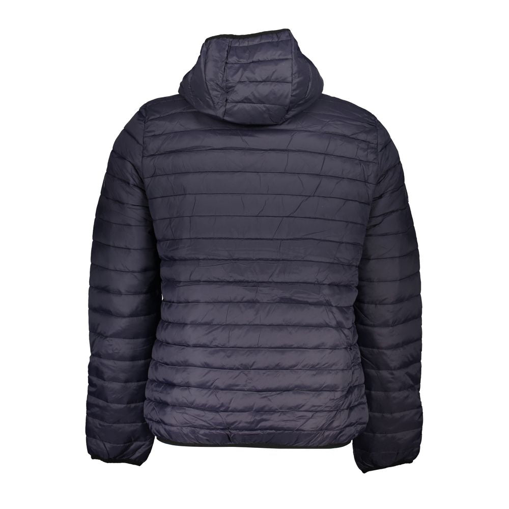 Blu Poliammide Men's Jacket - ventzia