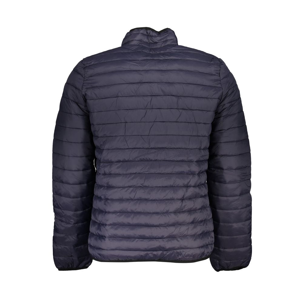Blu Poliammide Men's Jacket - ventzia
