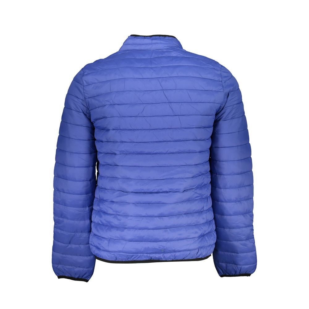 Blu Poliammide Men's Jacket - ventzia