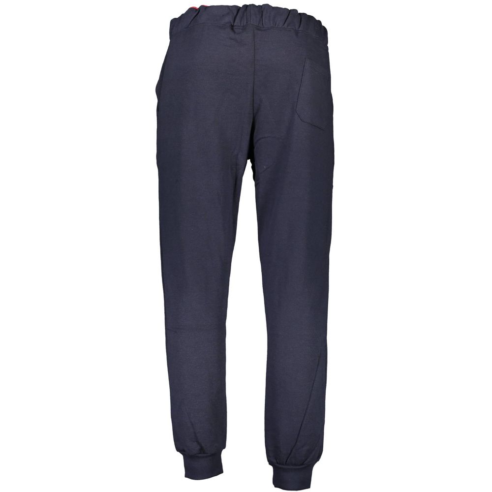 Blue Polyester Men's Track Pant - ventzia