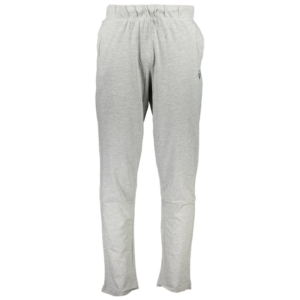 "Gray Cotton Men's Track Pant" - ventzia