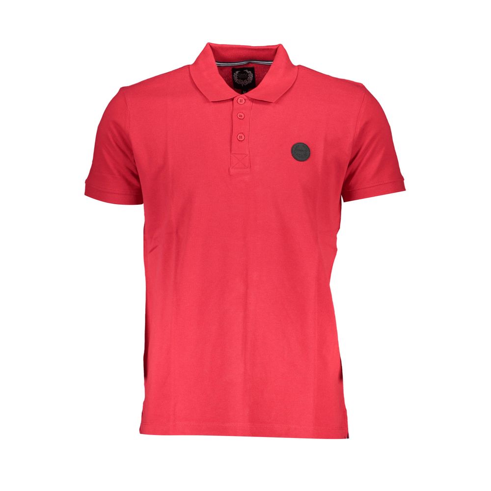 Rosso Cotton Mens Polo - ventzia