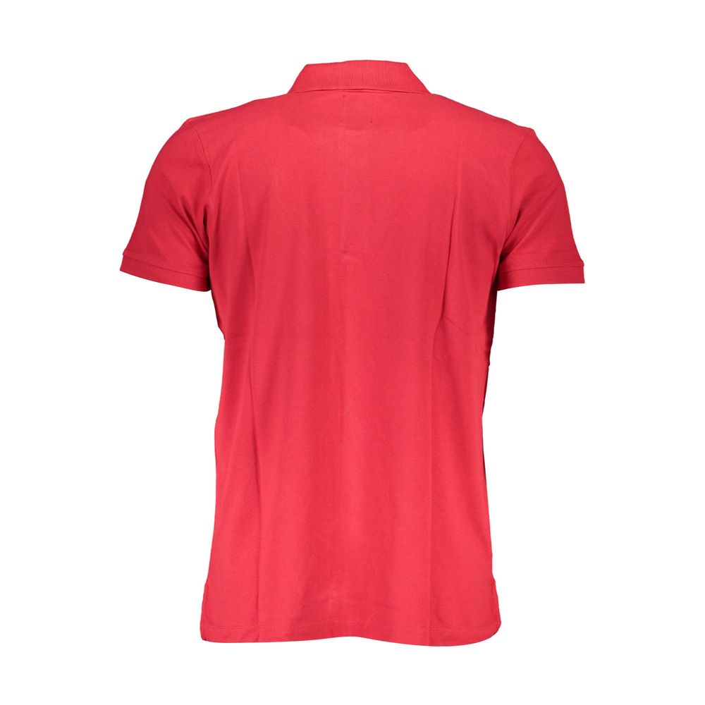 Rosso Cotton Mens Polo - ventzia