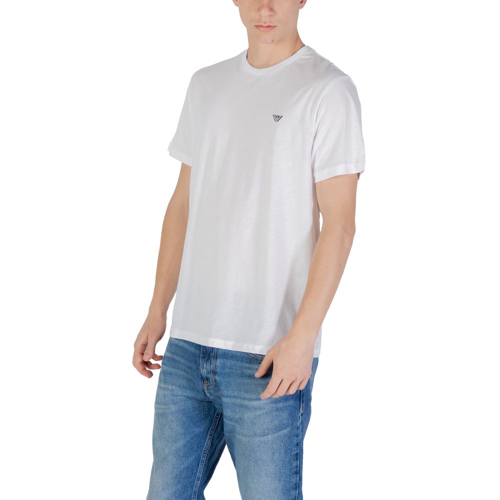 White Cotton T-Shirt - ventzia
