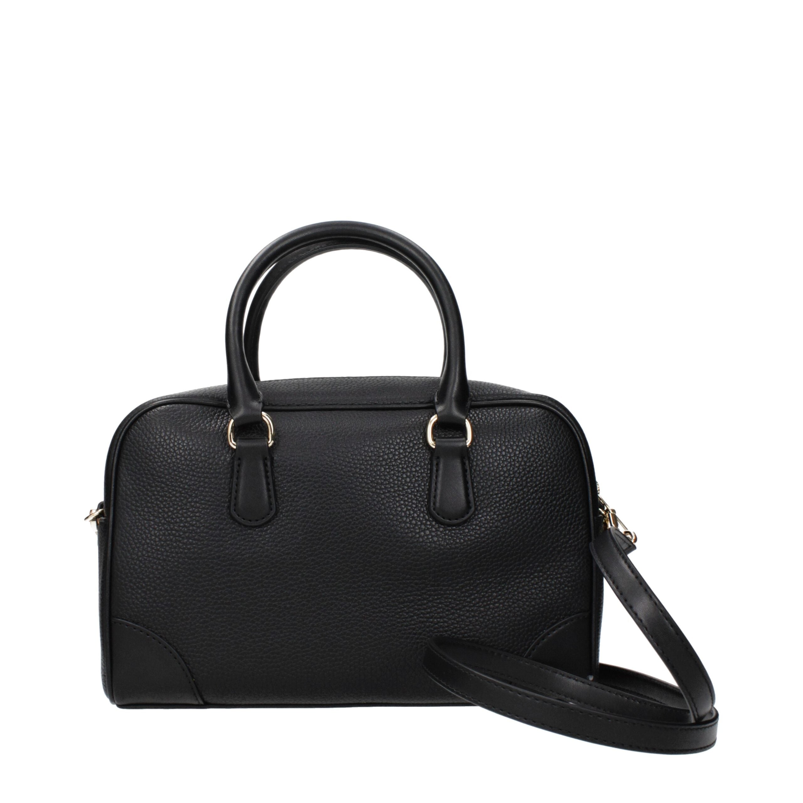 Black Leather Handbag