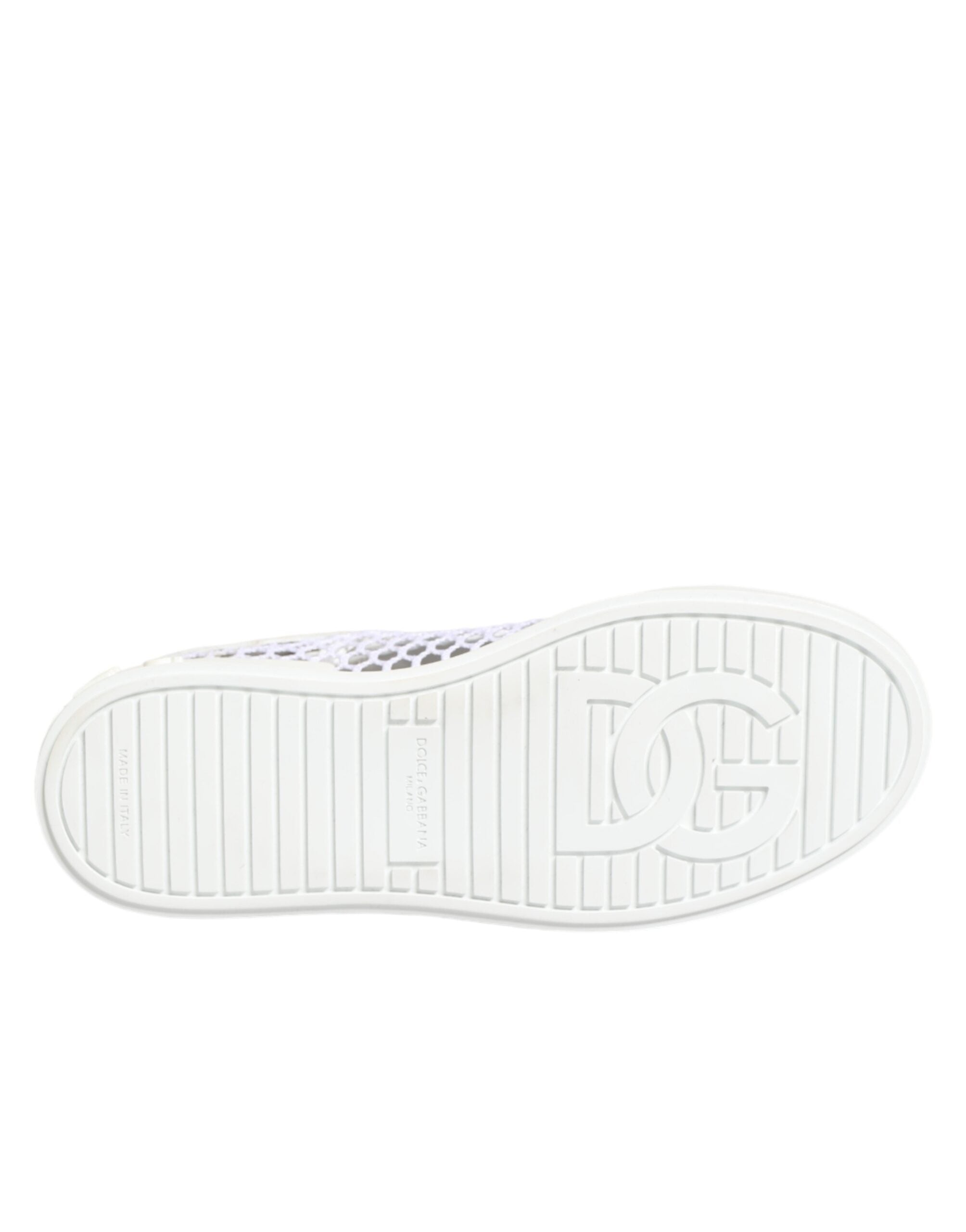 White Mesh Inserts Low Top Sneakers Shoes - ventzia