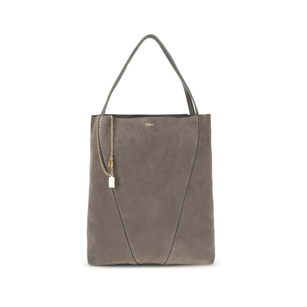 Gray Calf Leather Bos Taurus Shoulder Bag