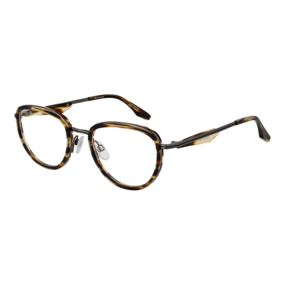 Brown Metal & Plastic Glasses (Frames) - ventzia