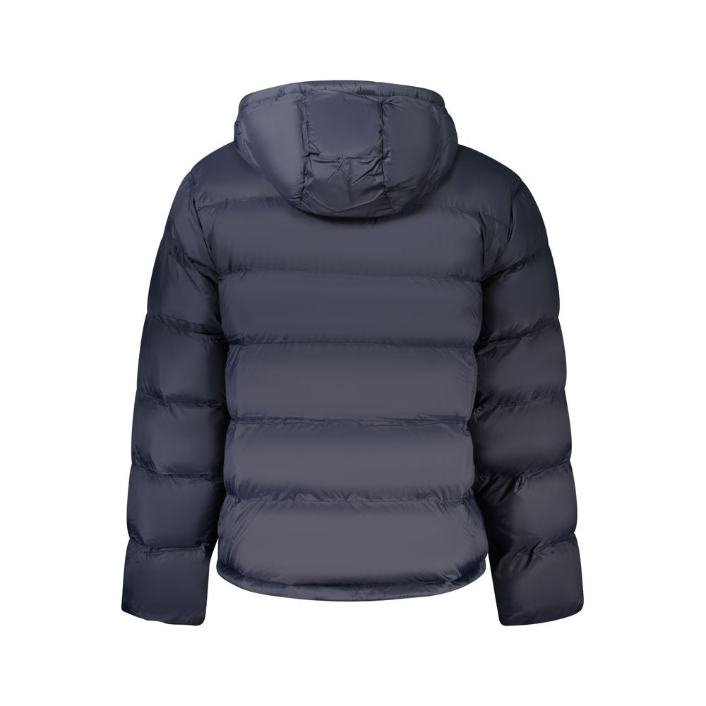Blu Poliammide Men's Jacket - ventzia