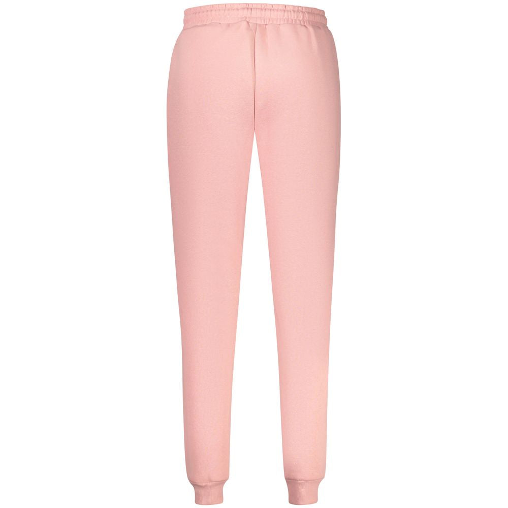 Pink Cotton Women's Sweatpants - ventzia