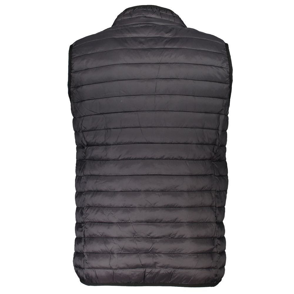 Nero Poliammide Men's Vest - ventzia