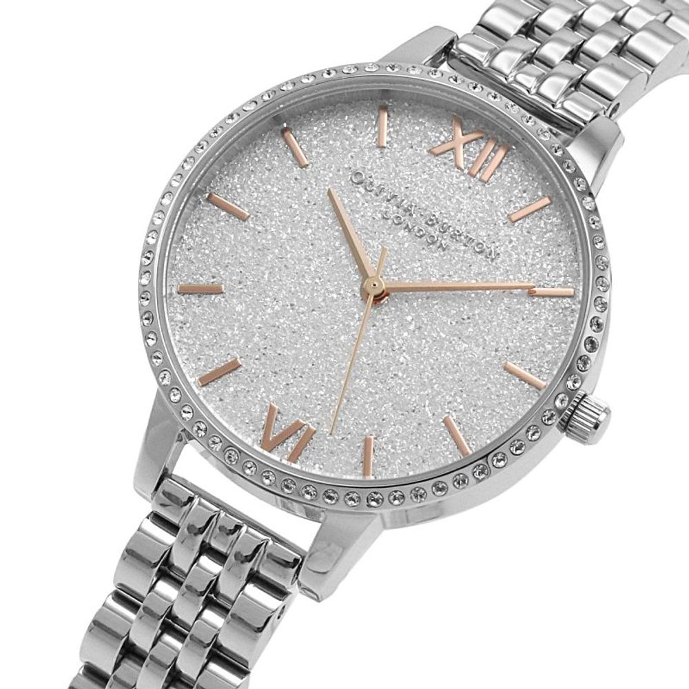 Silver Stainless Steel Dress Watch - ventzia