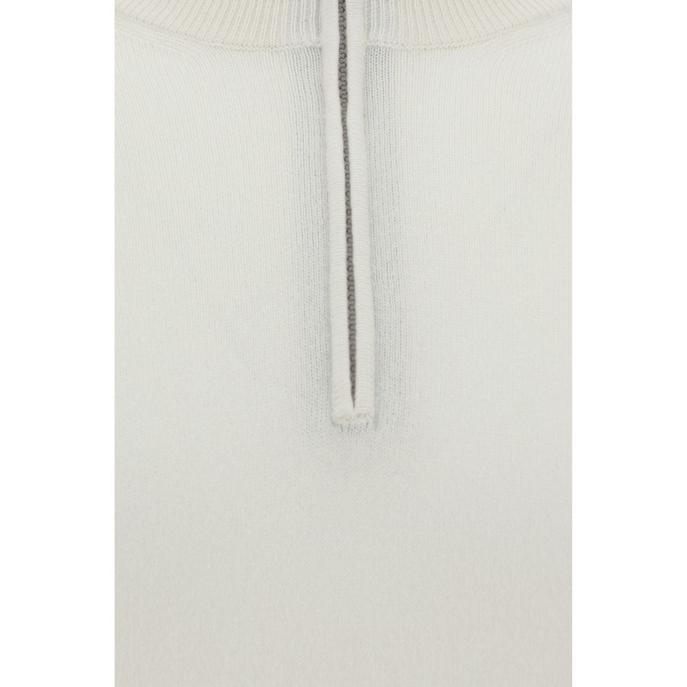 White Cashmere Cashmere Sweater