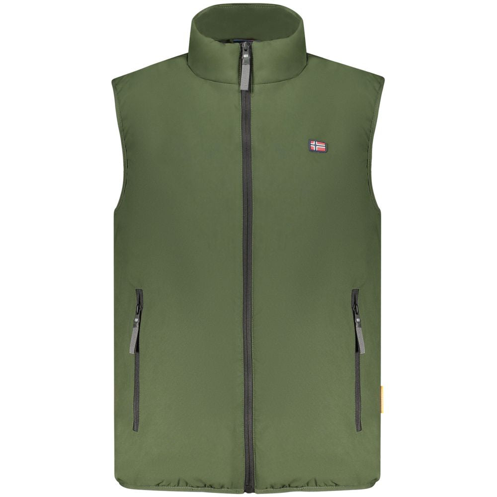 Verde Polyester Men's Jacket - ventzia
