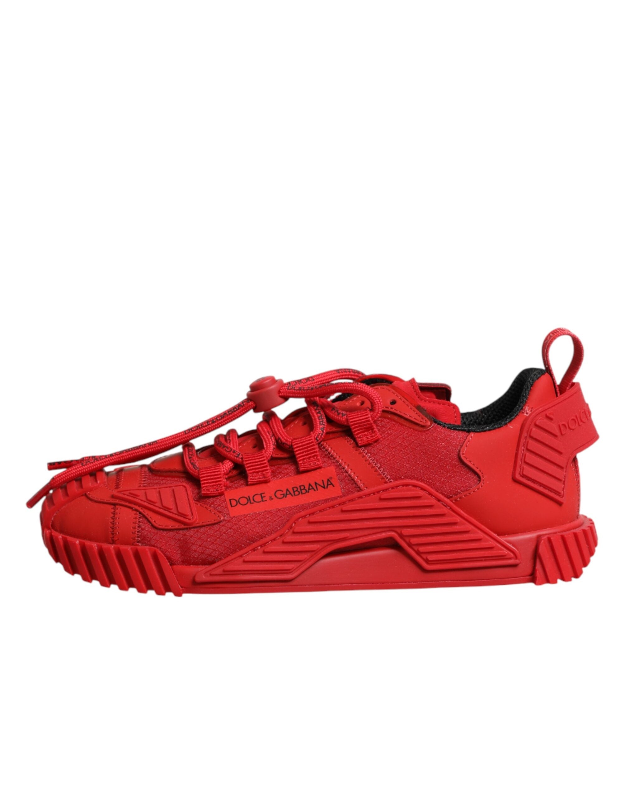 Red Logo Lace Low Top NS1 Sneakers Shoes - ventzia