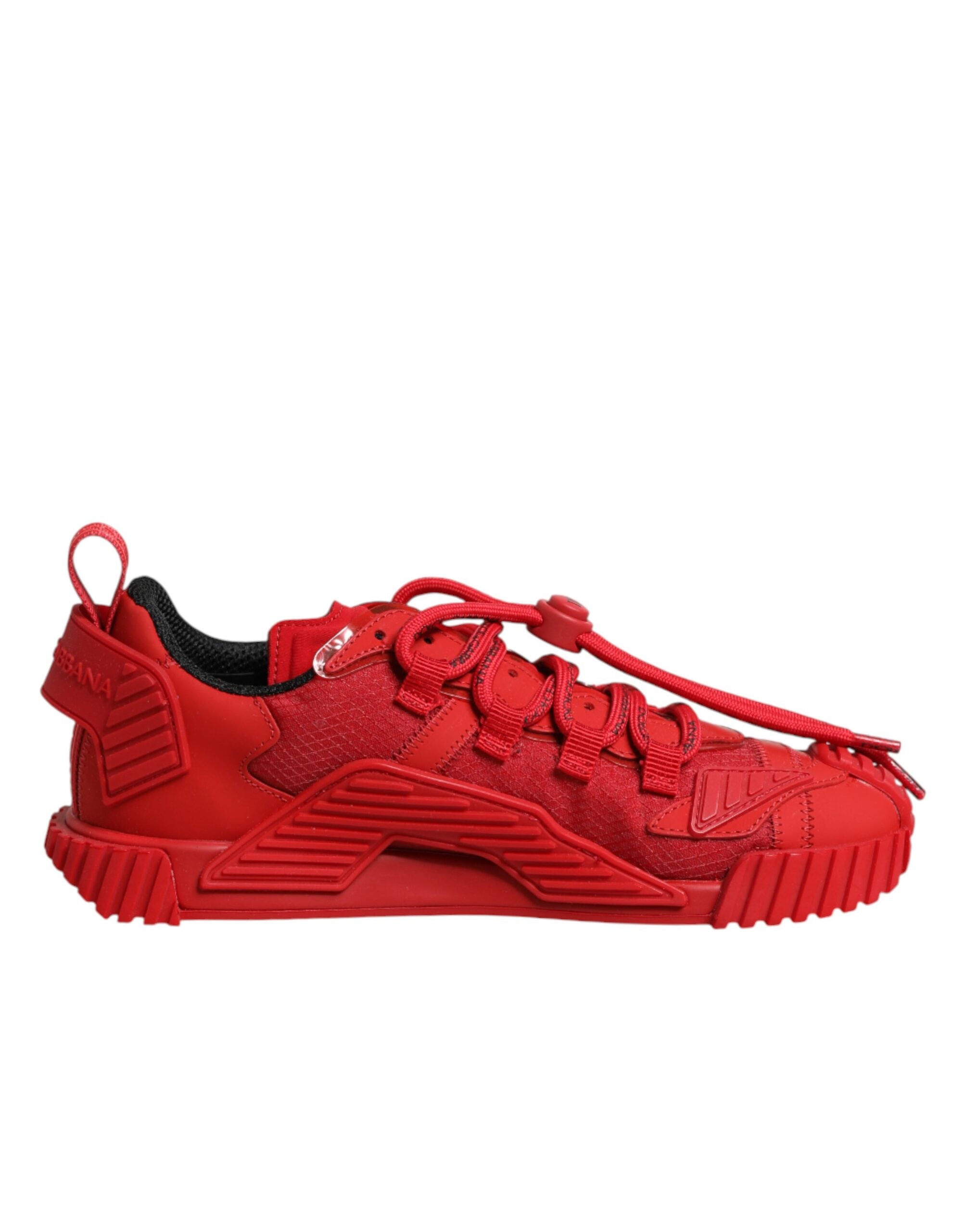 Red Logo Lace Low Top NS1 Sneakers Shoes - ventzia
