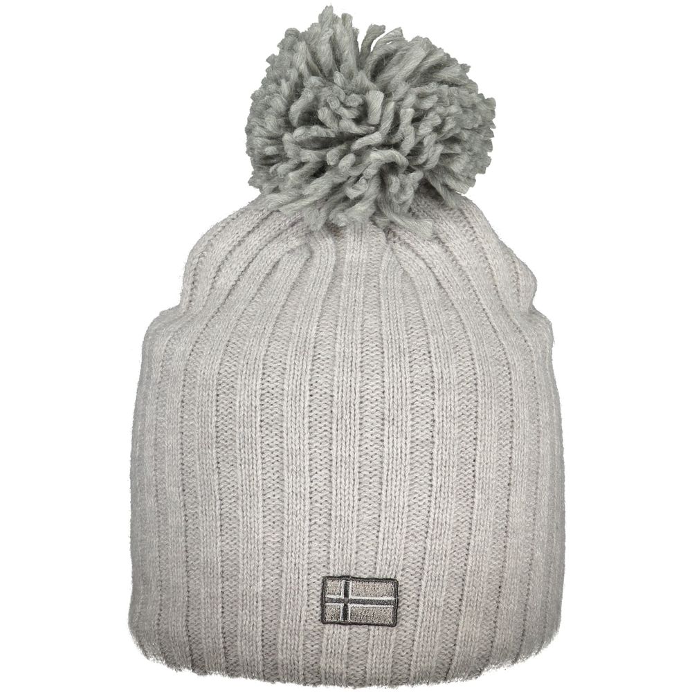 Gray Acrylic Women's Hat - ventzia