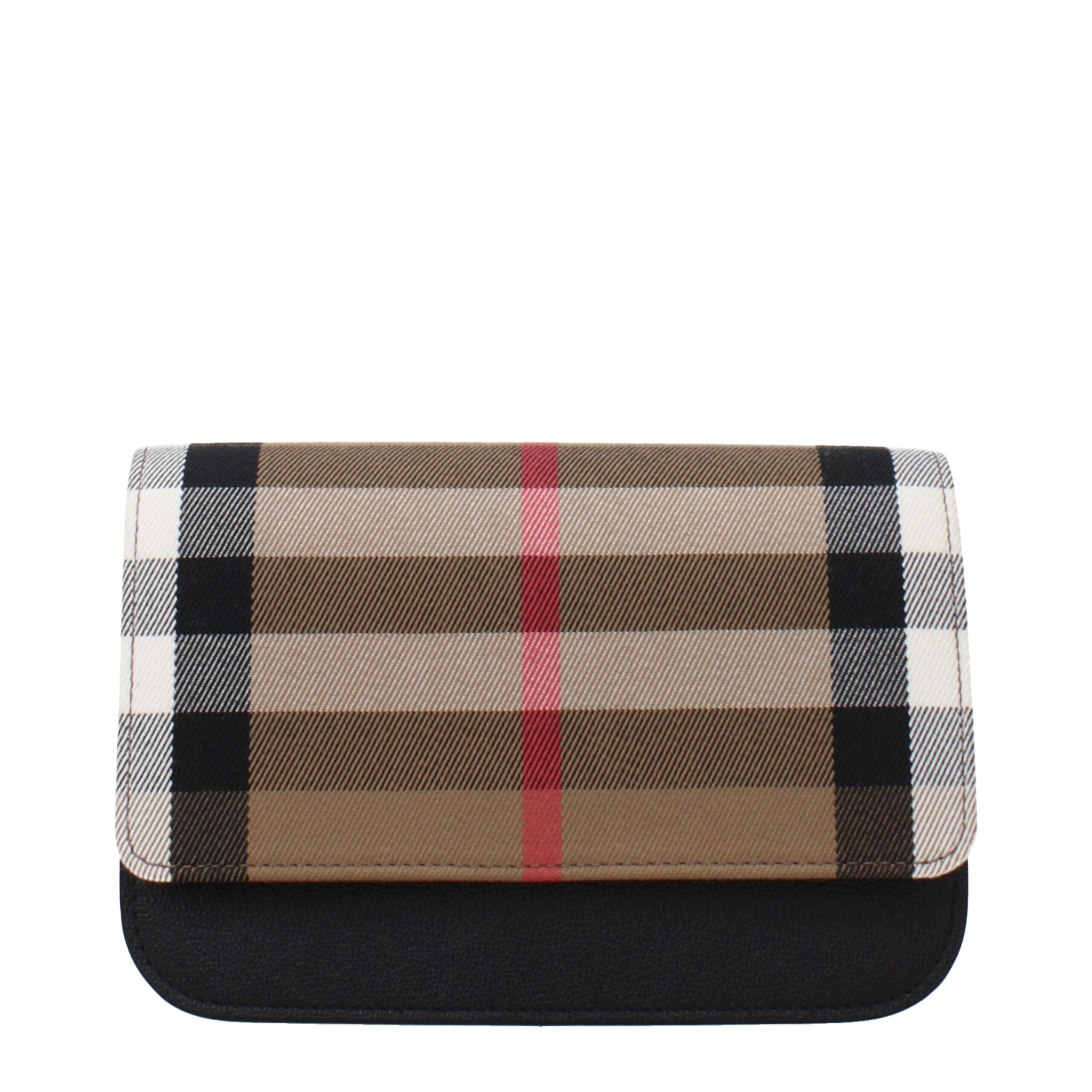 Beige Fabric Clutch Bag - ventzia