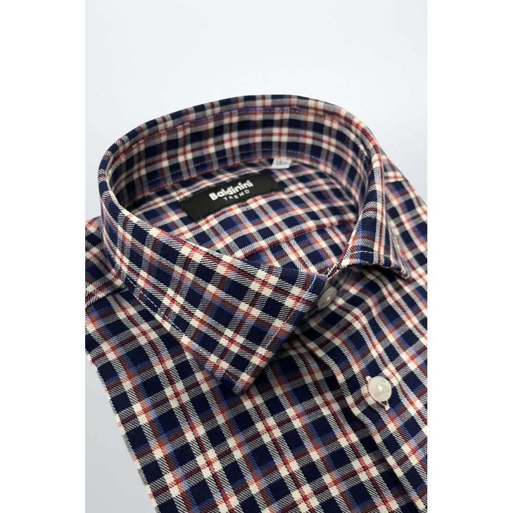 Multicolor Cotton Men Shirt - ventzia