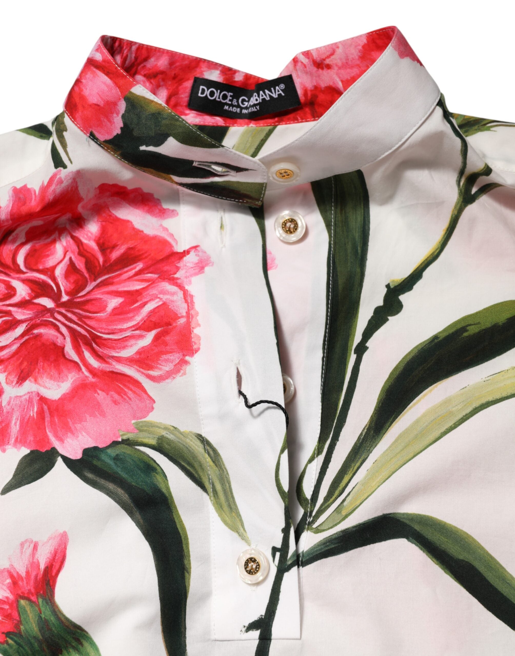 Multicolor Floral Long Sleeves Blouse Top