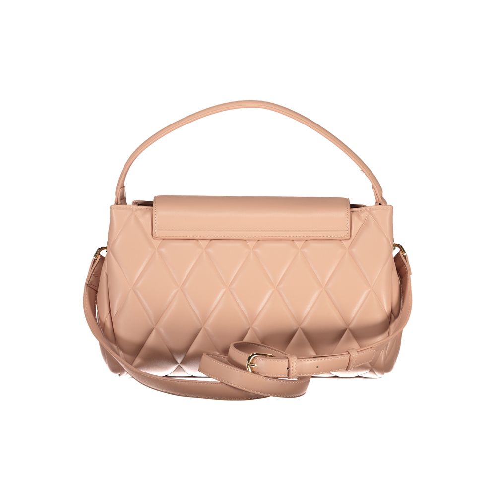 Pink Polyethylene Handbag