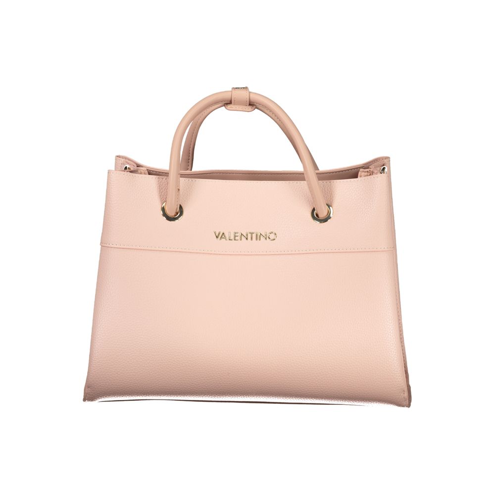 Pink Polyethylene Handbag