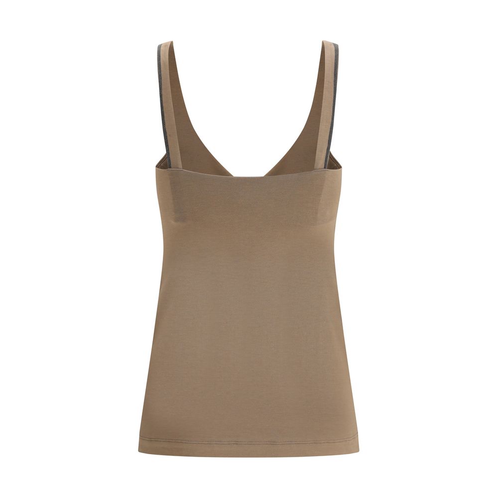 Brown Cotton Top - ventzia