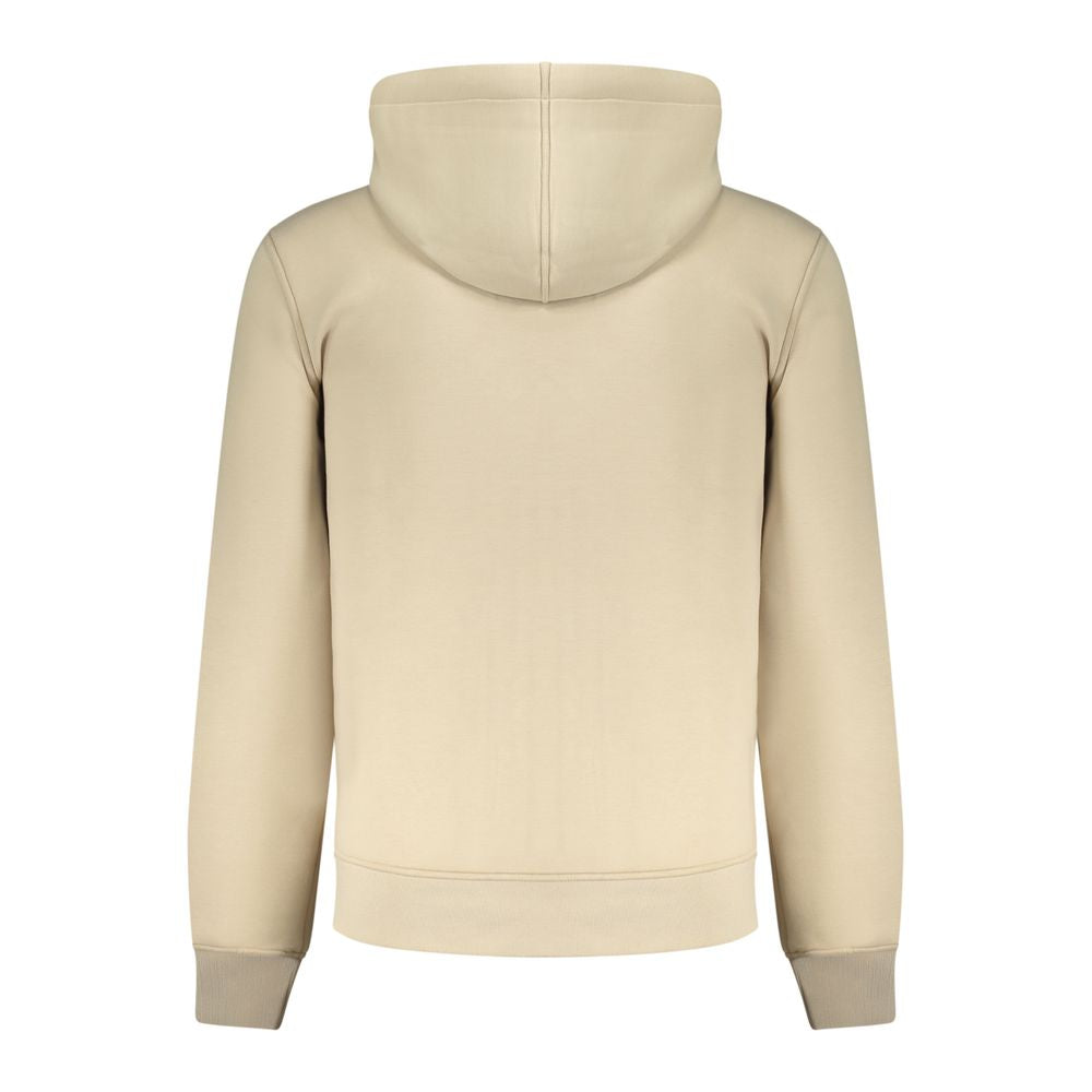 Beige Polyester Sweatshirt