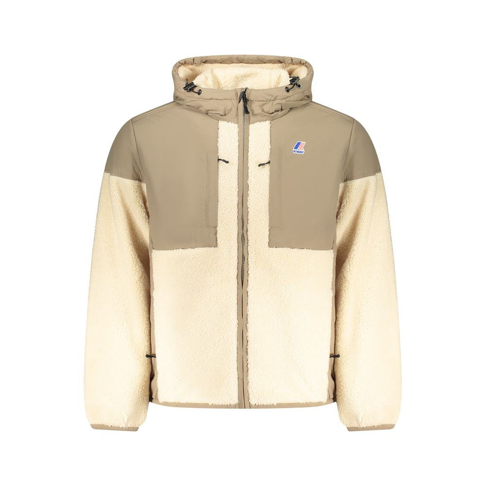 Beige Polyamide Jackets & Coat