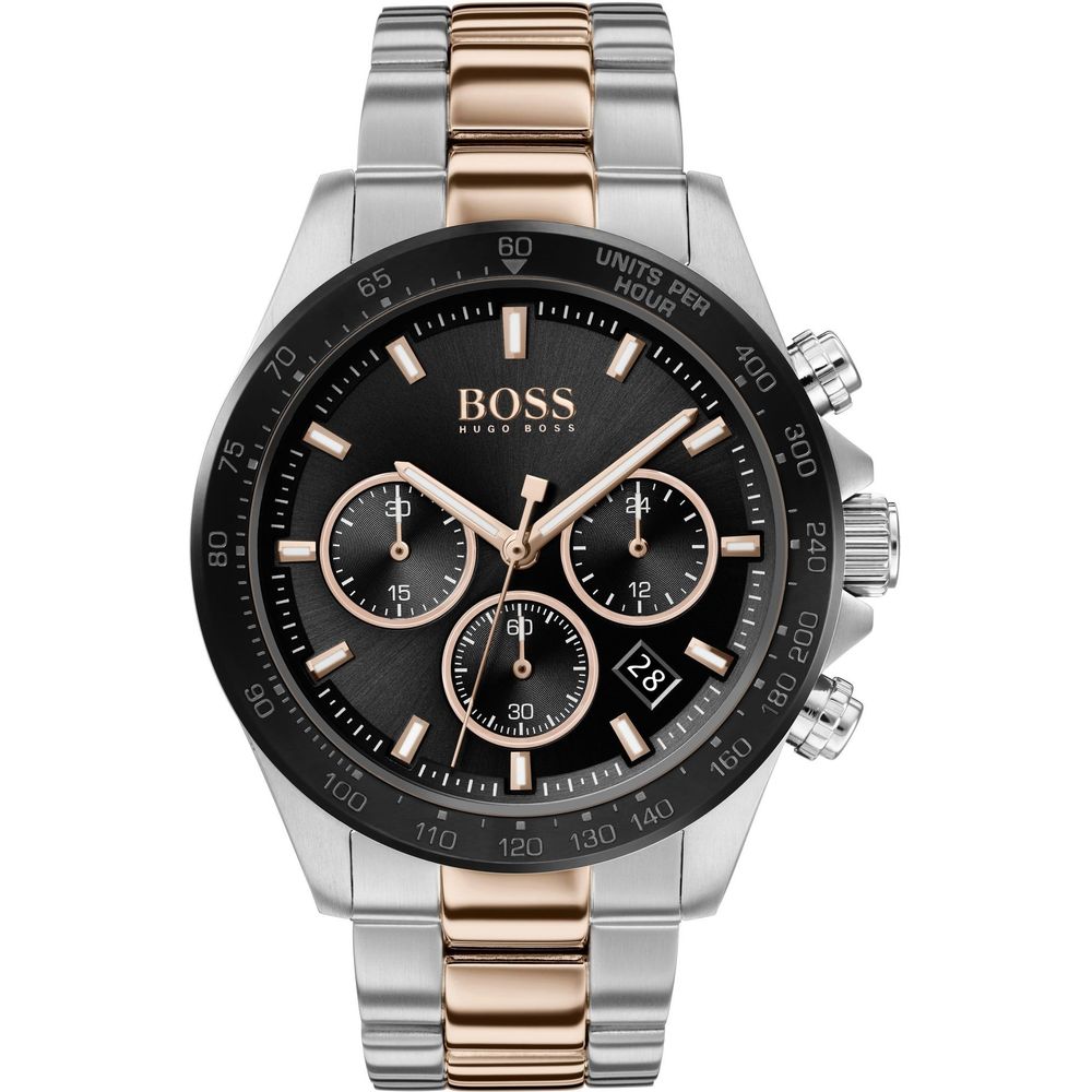 Gray Stainless Steel Dress Watch - ventzia