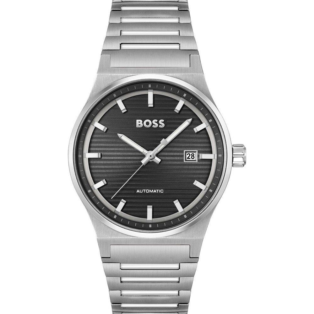 Gray Stainless Steel Dress Watch - ventzia