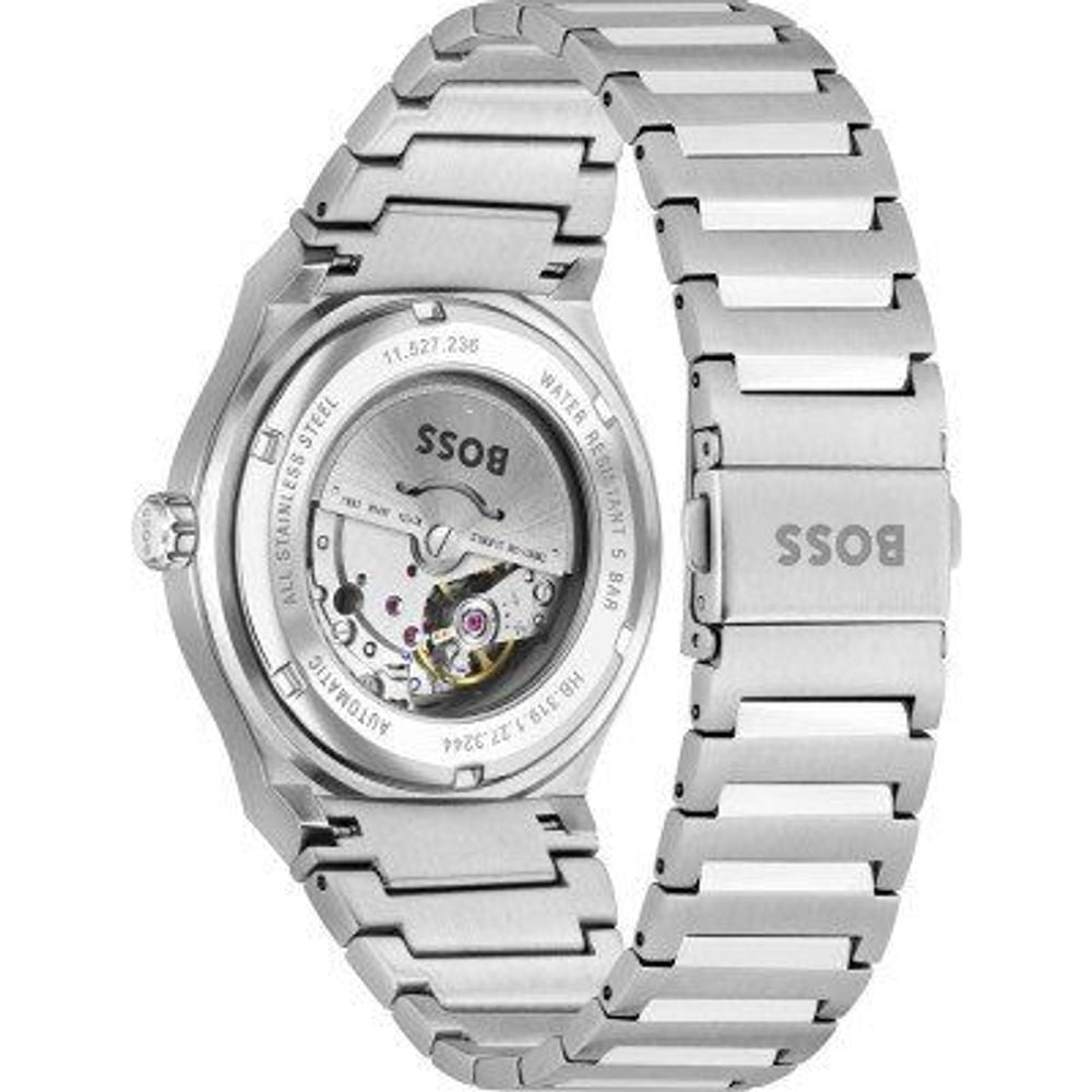 Gray Stainless Steel Dress Watch - ventzia