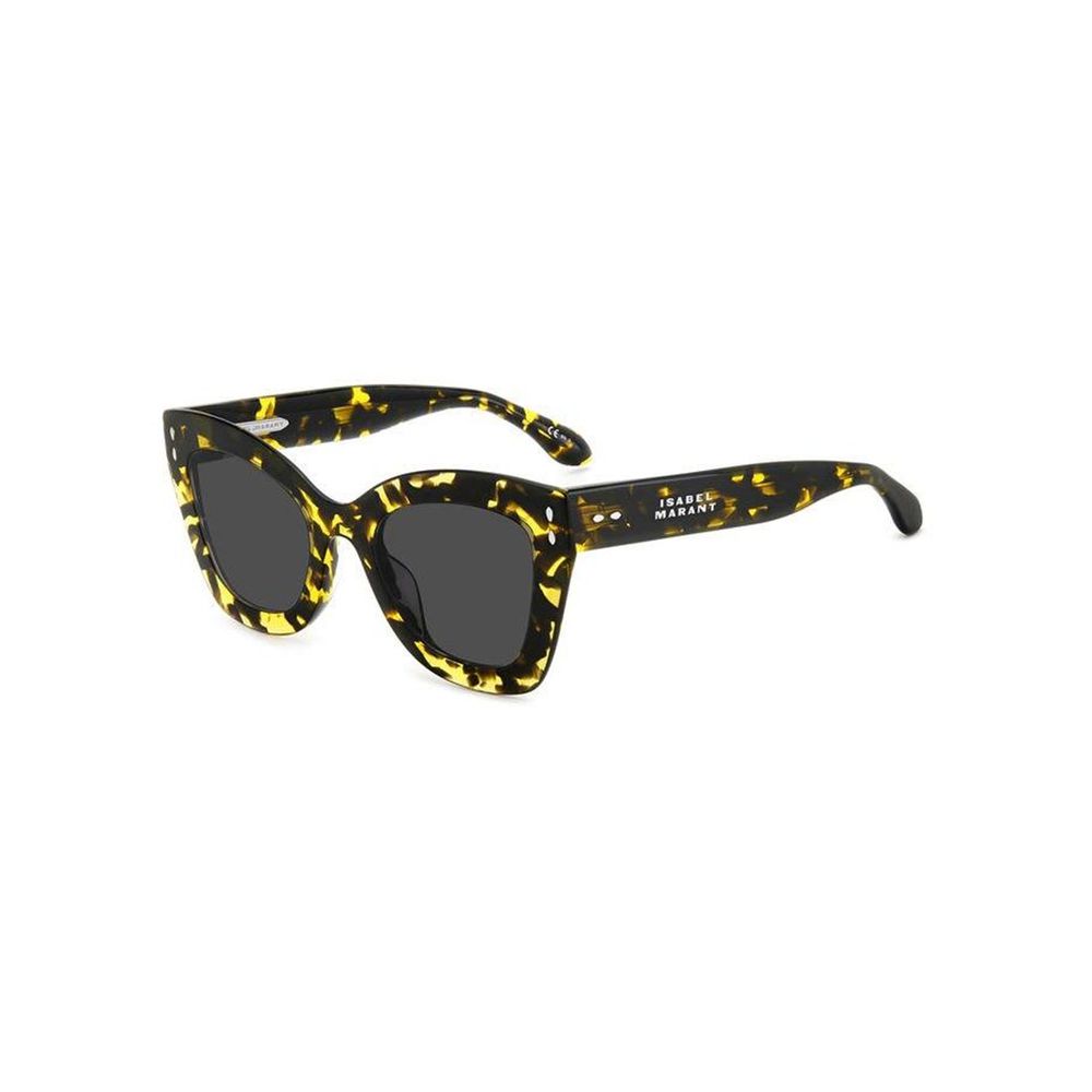 Yellow Acetate Sunglasses