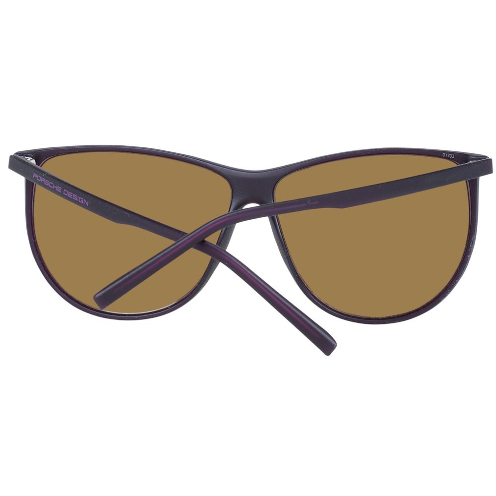 Purple Polyamide Sunglasses