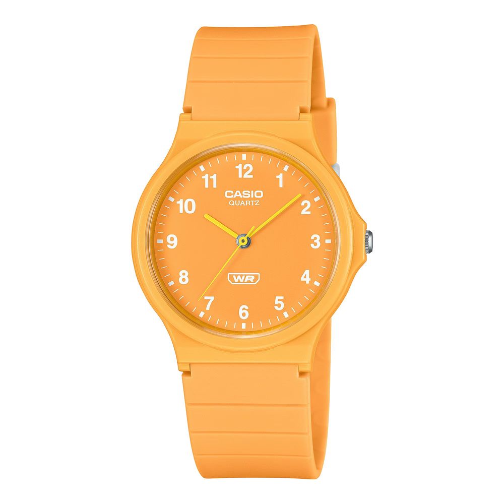 Orange Resin Dress Watch - ventzia