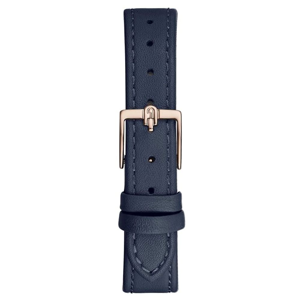 Blue Leather Dress Watch - ventzia