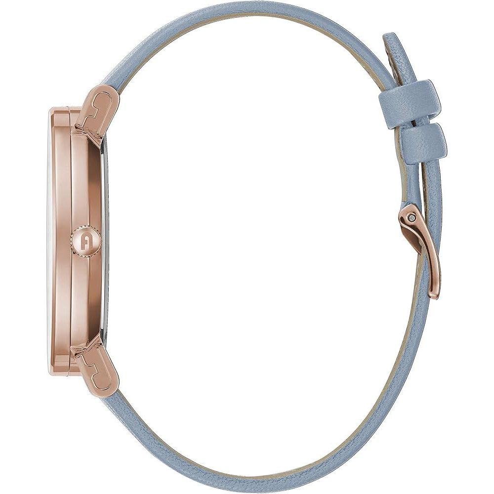 Blue Leather Dress Watch - ventzia