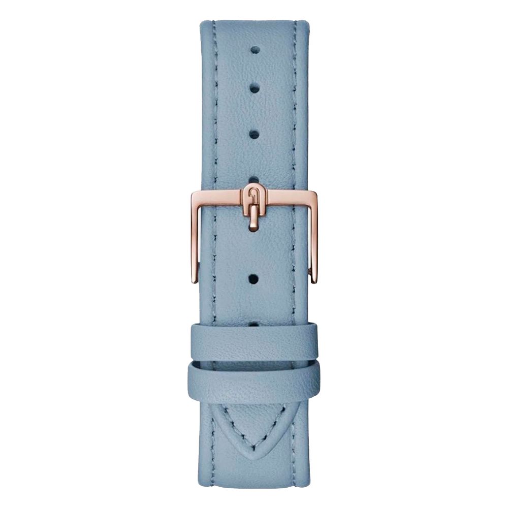 Blue Leather Dress Watch - ventzia