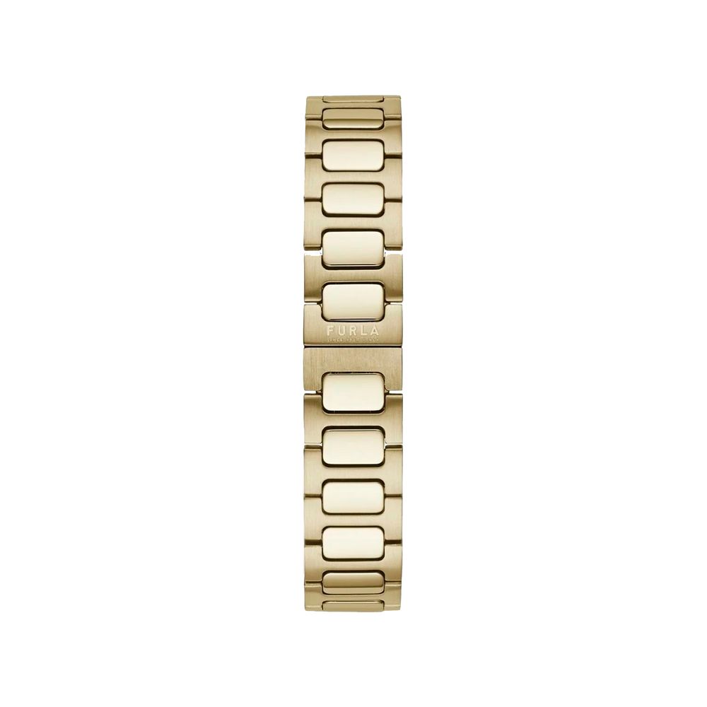 Gold Stainless Steel Dress Watch - ventzia