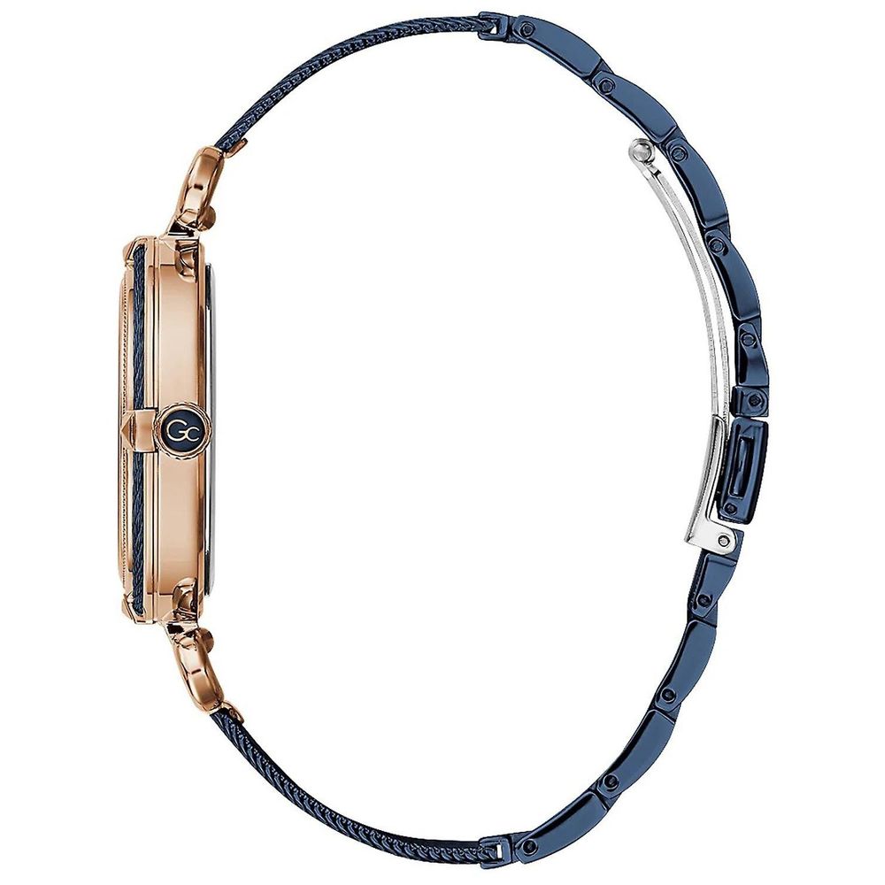 Blue Stainless Steel Dress Watch - ventzia