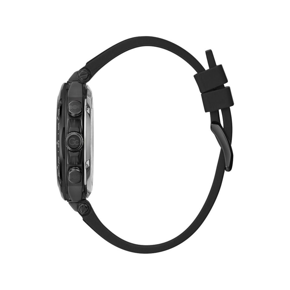 Black Synthetic Sport Watch - ventzia