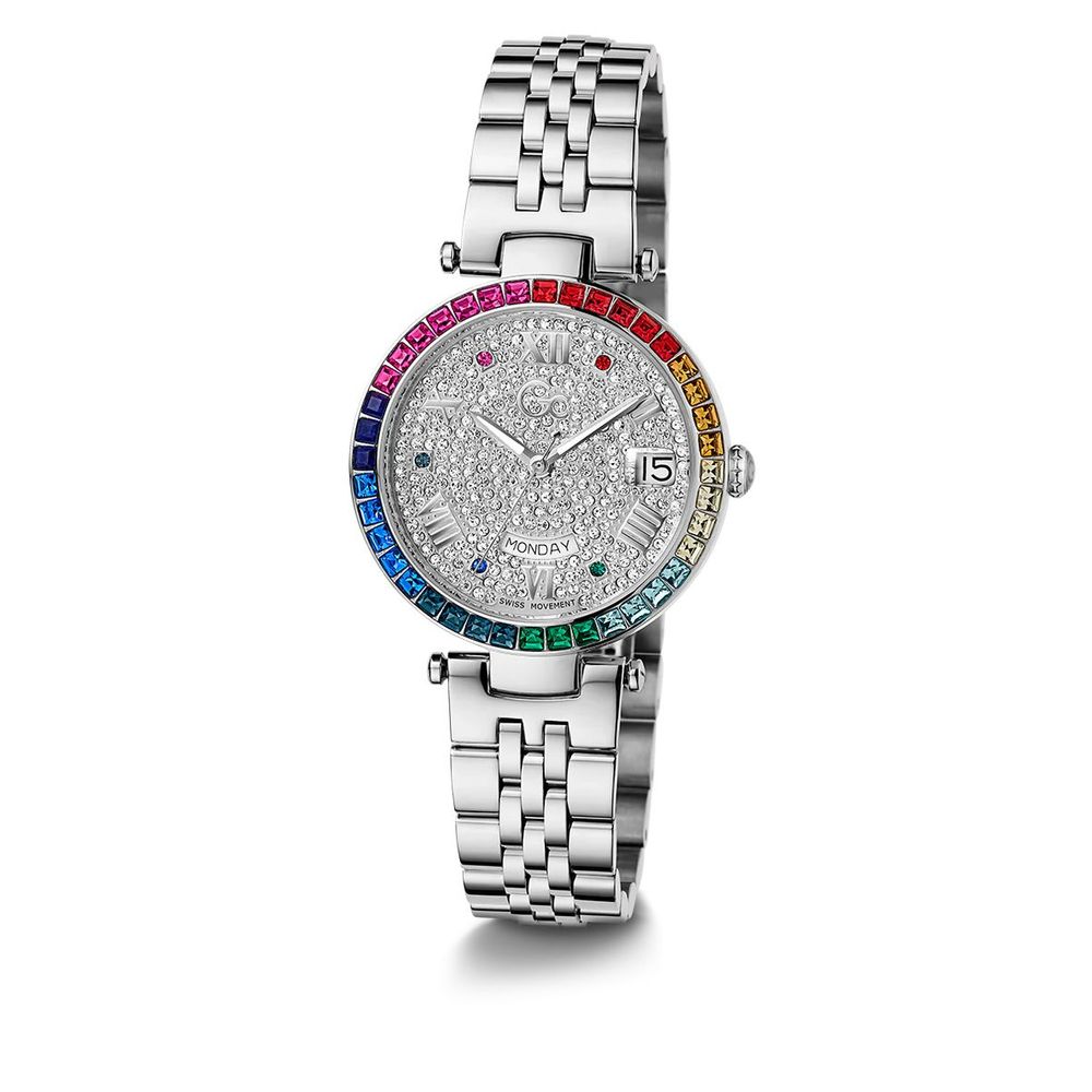 Gray Stainless Steel Dress Watch - ventzia