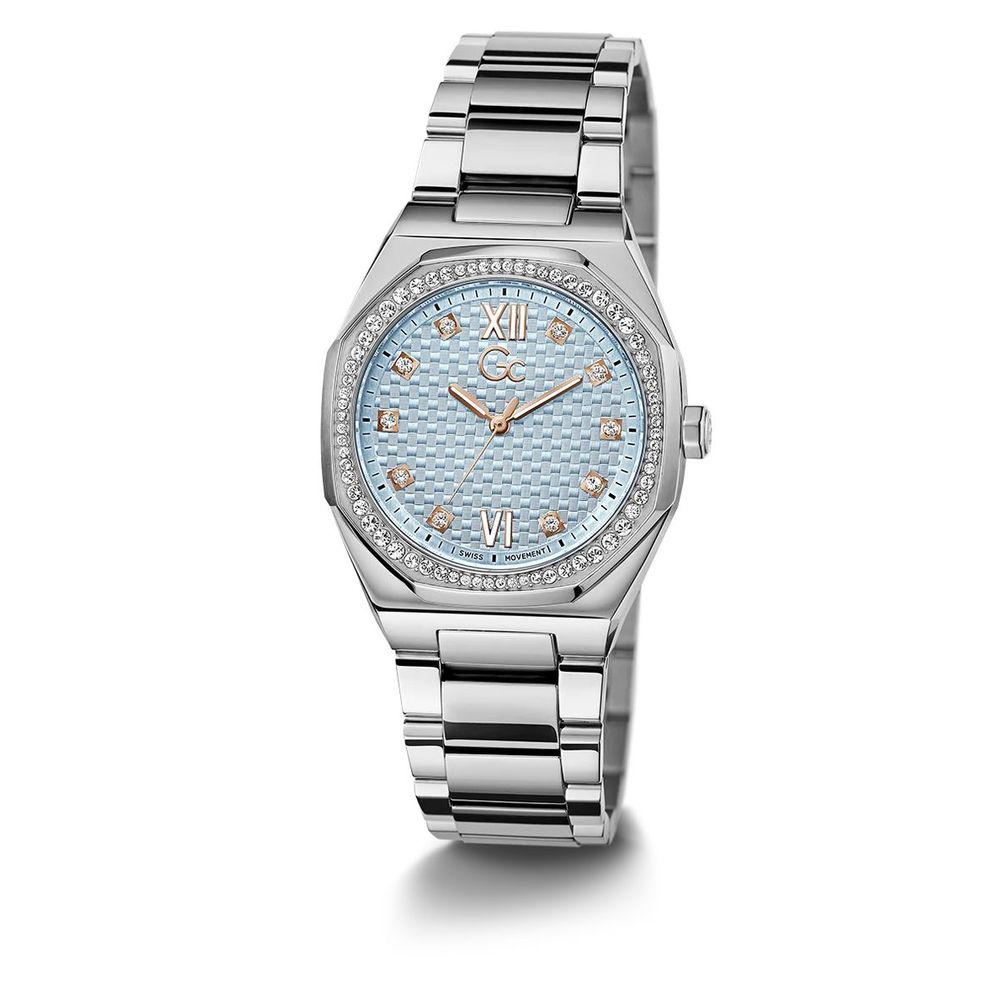 Gray Stainless Steel Dress Watch - ventzia