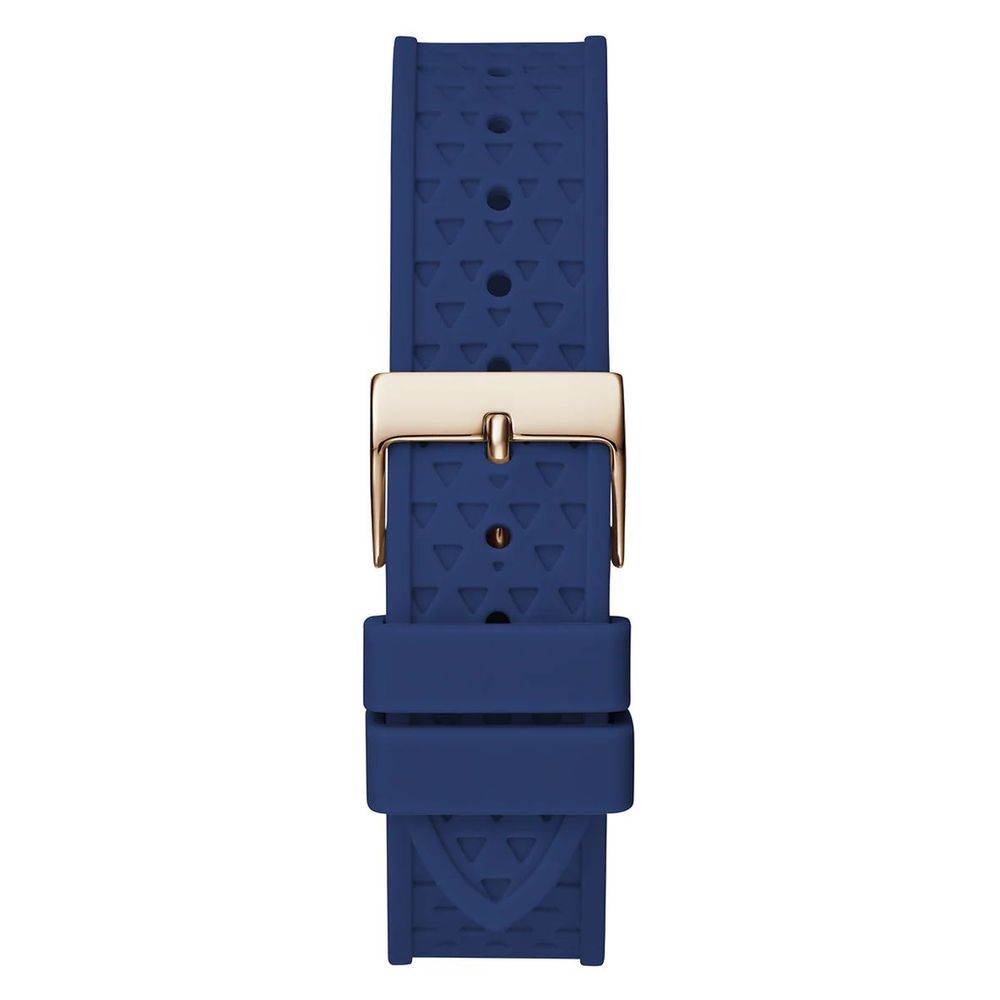 Blue Synthetic Bracelet Watch - ventzia